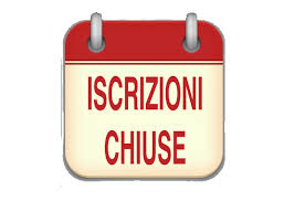 iscrizioni chiuse